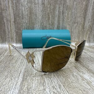 Cazal Womens Fashion Sunglasses CZ9061‎ Color 003 Gold 55mm FRAMES